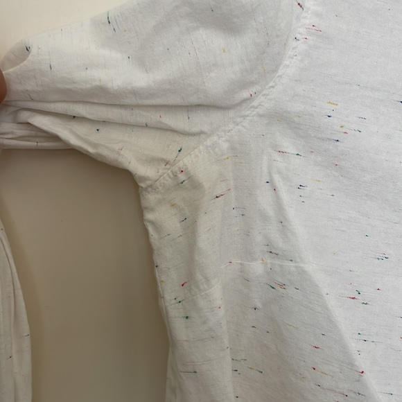 J.crew Factory multicolor halfway button down long sleeve - Picture 7 of 7